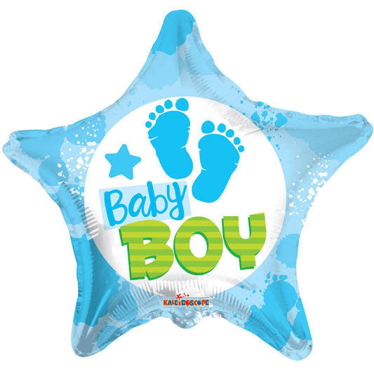 18-inches-Baby-Boy-Footprints-balloons