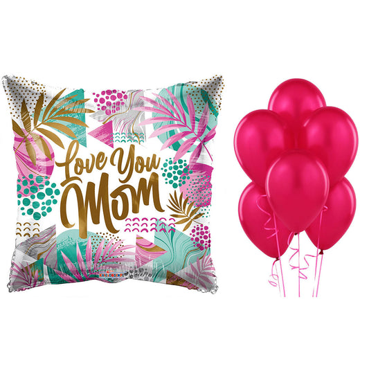 Love-You-Mom-Jungle-Foil-balloons-bundle-gifts-amman-delivery