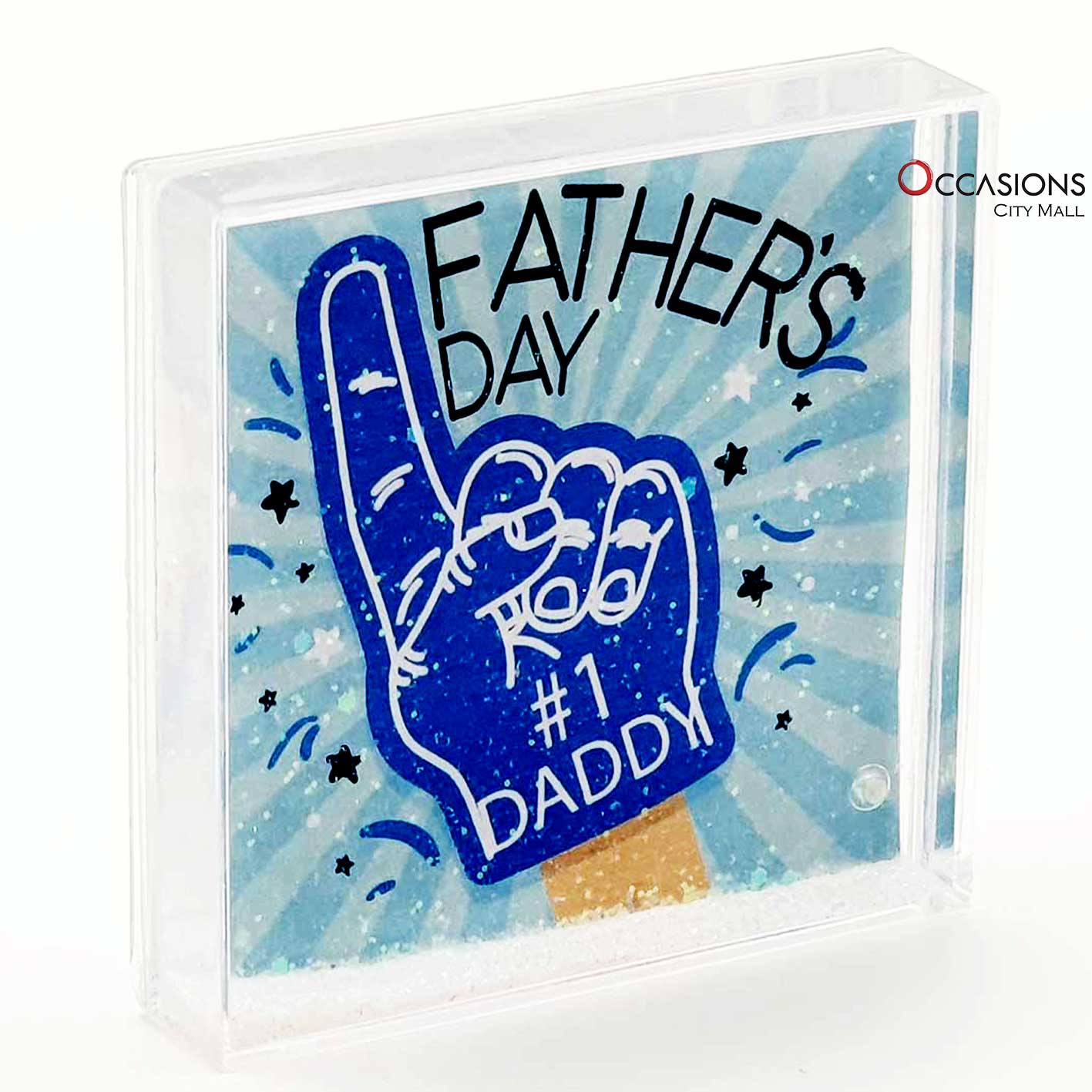 Father's Day - Glitter Frame (10.5x10.5cm)