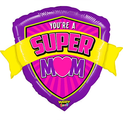 27-inches-Mighty-Bright-Shape-Mighty-Super-Mom-balloons