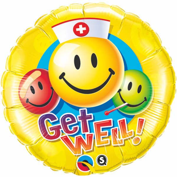 Get Well Happy Faces  - 46cm