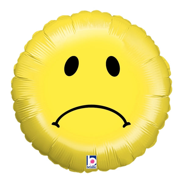 Sad Smiley Balloon