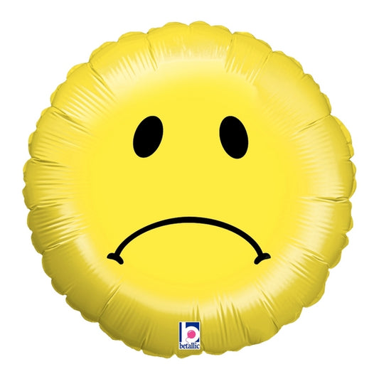 Sad Face Balloon