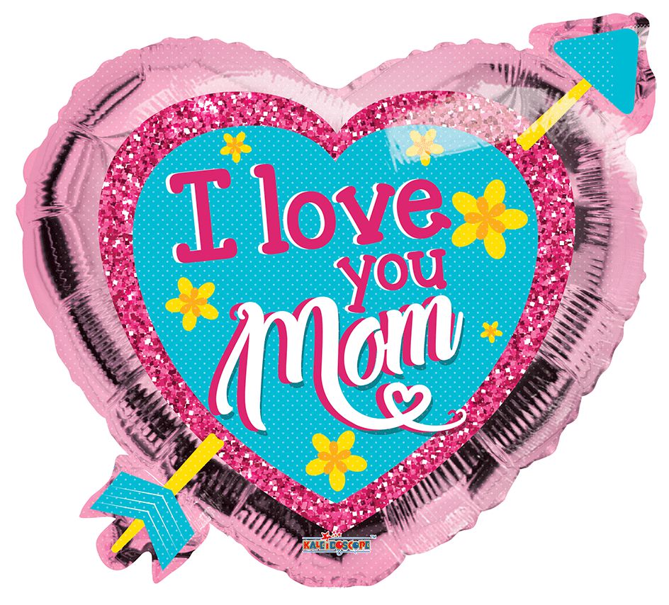 Love Mom balloon