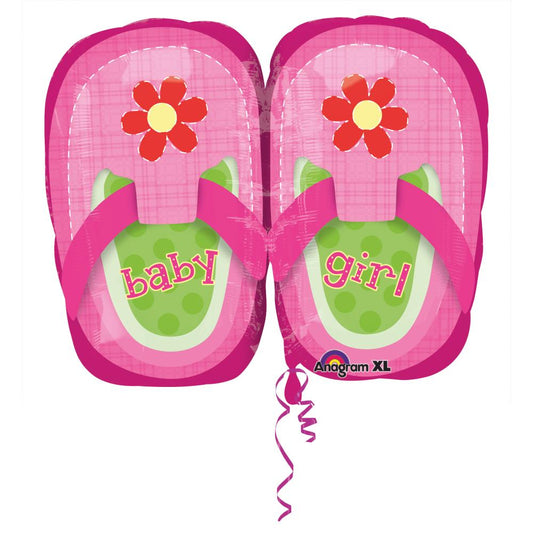 Baby-Girl-Pink-Shoes-Balloon-online-gift-shop-delivery-amman-jordan