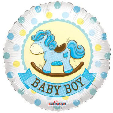 Blue-horse-baby-boy-Balloon-delivery-online-gift-shop-amman-jordan