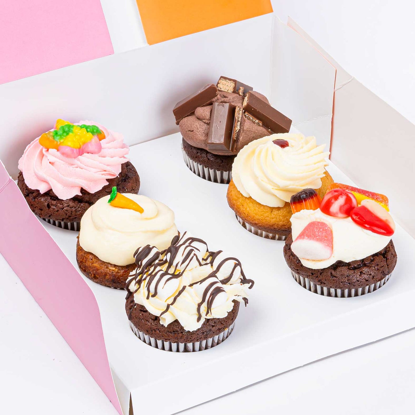 Cupcake 6 Pieces Box By Secrets