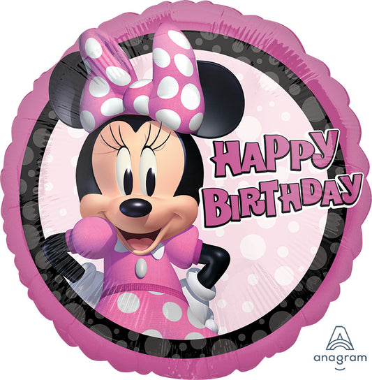 Minnie Mouse Forever Birthday Balloon