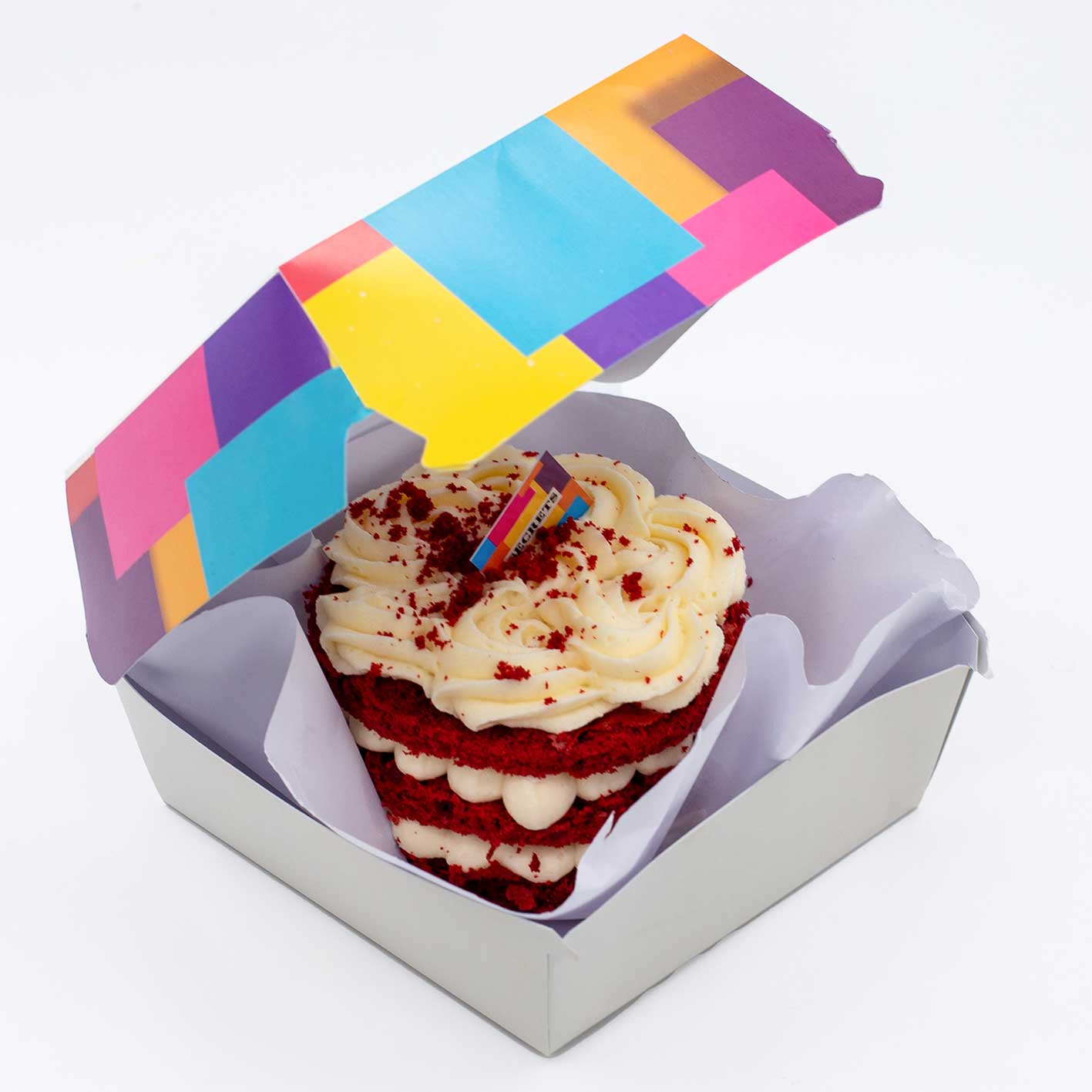Red Velvet Lunchbox Cake - By Secrets