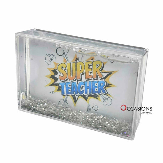 Super Teacher Burst Frame (9.5×6 cm)