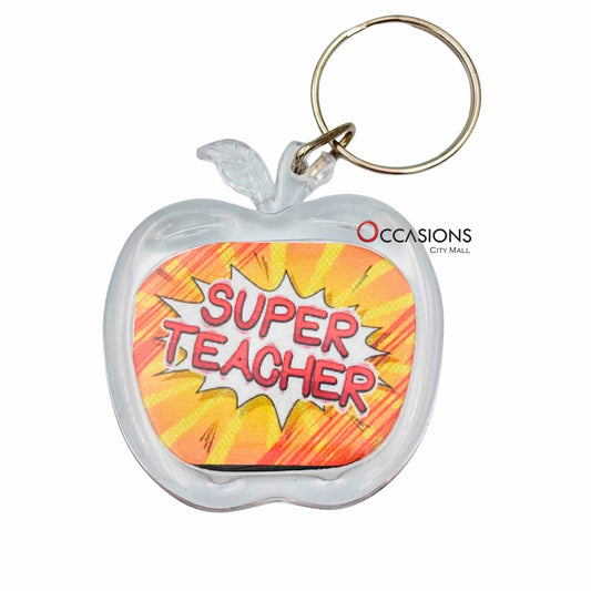 Super Teacher Key Chain