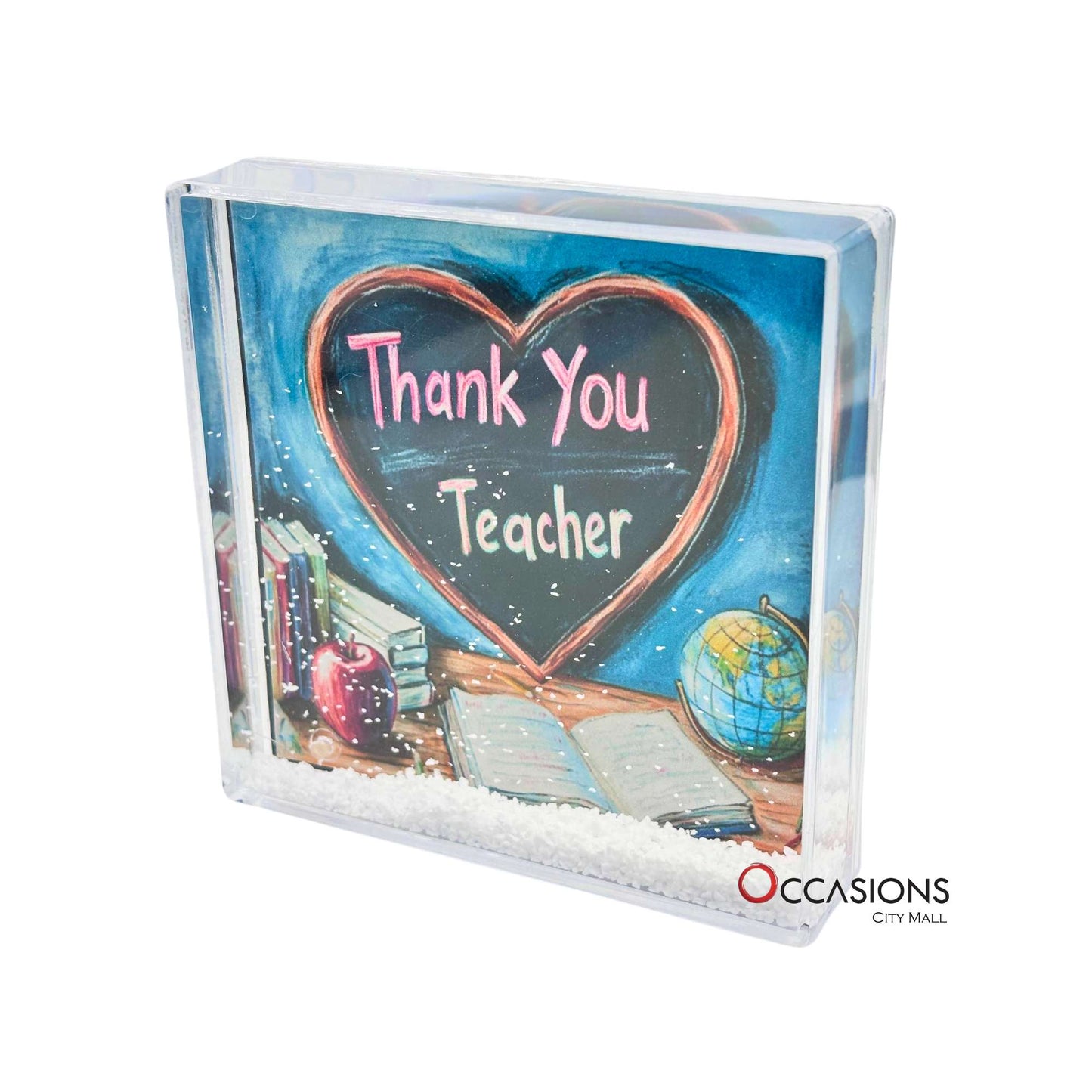 Thank You Teacher Heart Frame (10.5×10.5 cm)