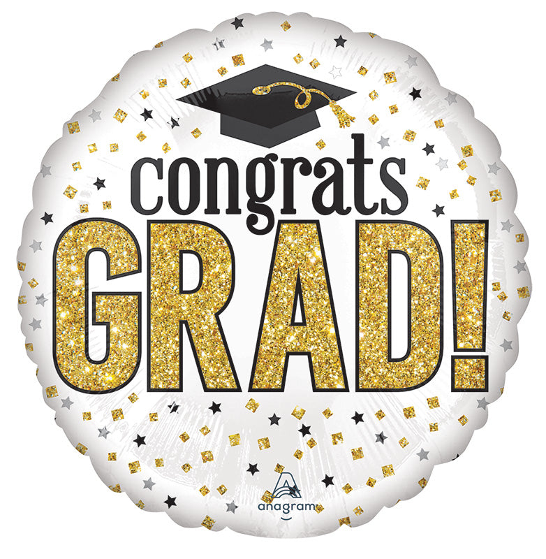 congrats-grad-gold-sparkle-balloon-delivery-amman-jordan