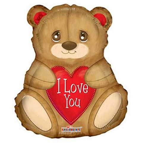 Teddy love Balloon